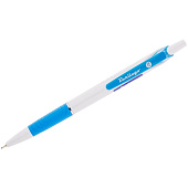 Ручка шариковая автоматическая BERLINGO "G-07", синяя, 0,7 мм, резиновый упор, CBm_70392